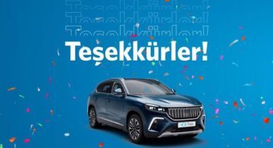 TOGG T10X modeli için ön sipariş başvuru sayısı 177 bin 467 oldu