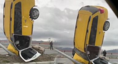 Van'da bir garip kaza