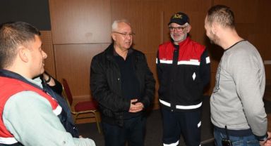 Başkan Selvitopu: Afet gönüllülerine desteklerimiz sürecek