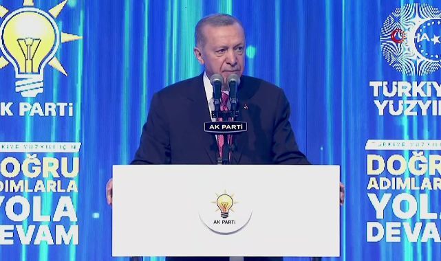 AK Parti seçim beyannamesi açıklanıyor