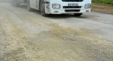 Aliağa'da şoförlerin sorunu liman yolu