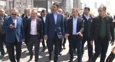 Bakan Kurum: 'Burası finansın kalbinin attığı merkez olarak hizmet verecektir'