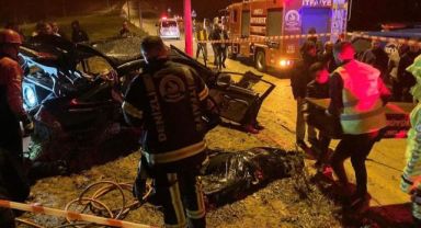 Başkanın oğlunun karıştığı kazada 4 ölü, 3 yaralı