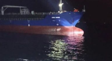 Çanakkale Boğazı'nda kimyasal yüklü tanker makine arızası yaptı
