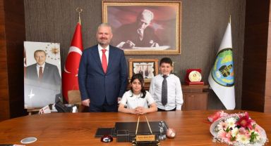 Çocuk başkanlara Aydın Başkan müjdesi