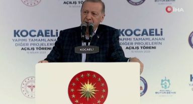 Cumhurbaşkanı Erdoğan Kocaeli Şehir Hastanesinin açılışına katıldı