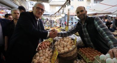 Dervişoğlu saha çalışmalarını sürdürüyor