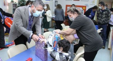 EÜ’de tedavi gören depremzede kanser hastası çocuklar