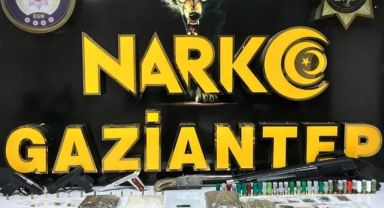 Gaziantep'te uyuşturucu operasyonu: 23 gözaltı