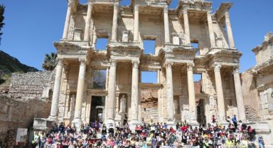 İlham veren kentin çocukları Antik kenti gezdi