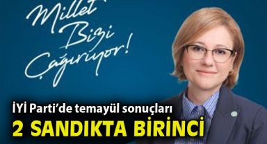 İYİ Parti temayül yoklamasında iki bölgeden Arzu Yıldırım çıktı