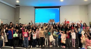 İzmir’e gelen depremzede çocuklar kampüste buluştu