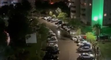 Karşıyaka'da akşam saatlerinde ürküten siren sesleri