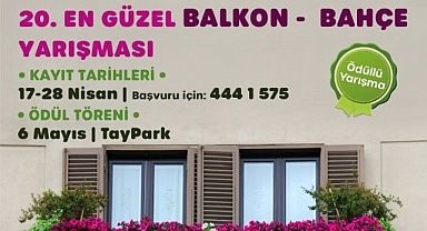 Karşıyaka'da en güzel balkon ve bahçeler seçiliyor