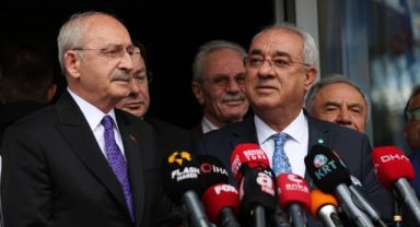 Kılıçdaroğlu, DSP genel başkanı Önder Aksakal ile görüştü