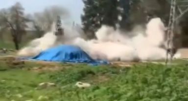 Kontrollü minare yıkımı faciayla son buldu: 1 ölü