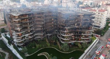 Narlıdere'deki yangınının acı yüzü gün aydınlanınca ortaya çıktı