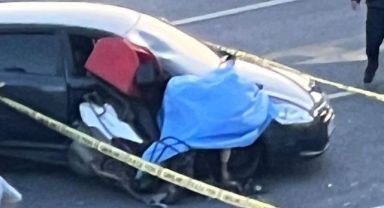 Otomobil ile çarpışan motosiklet sürücüsü hayatını kaybetti