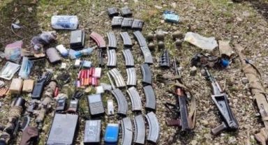Pençe-Kilit Operasyonu'nda silah ve mühimmat ele geçirildi