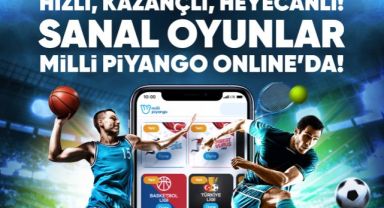 Sanal Oyunlar şimdi Milli Piyango Online’da 