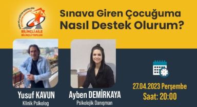 Sınava giren çocuğuma nasıl destek olurum?