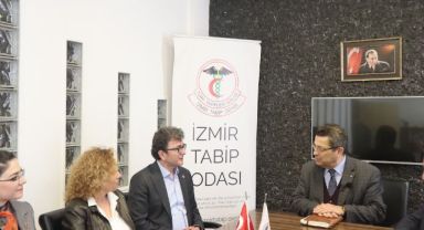 Taşkın'dan odalara ziyaret 