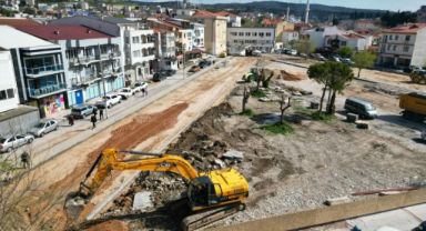 Urla’da kent merkezini rahatlatacak proje başladı