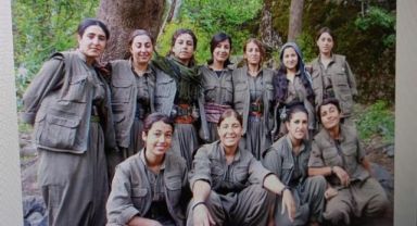 Yeşil Sol Parti adayı Ayten Dönmez'in PKK kamplarındaki yeni fotoğrafları ortaya çıktı