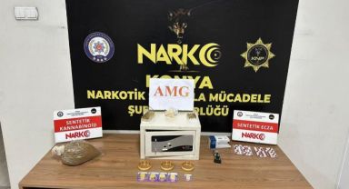 Zehir tacirinin evindeki çelik kasadan uyuşturucu çıktı