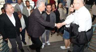 Başkan Engin oyunu İlhan Onat İlkokulu'nda kullandı