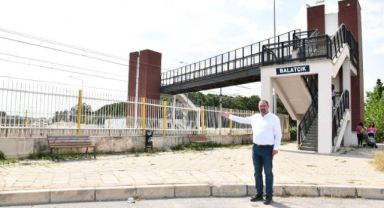 Başkan Gümrükçü duyurdu: Balatçık İZBAN durağı sözleşmesi imzalandı