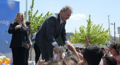 Bornova Çamkule’de gökyüzü uçurtmalarla renklendi
