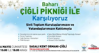 Çiğli Belediyesi’nden Bahara Merhaba Pikniği