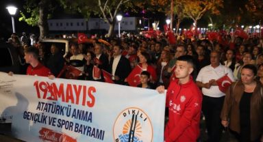 Dikili’de 19 Mayıs coşkusu yaşandı