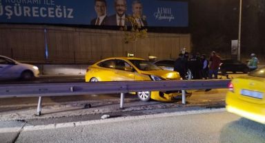 E-5'i kilitleyen zincirleme kaza: 2 yaralı