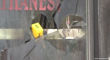 İzmir'de kıraathaneye molotoflu saldırı