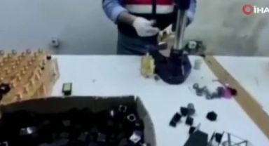 Jandarma'dan sahte parfüm operasyonu