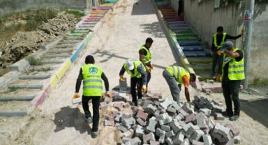 Menemen’de Asarlık tarihinin en büyük yol yatırımı başladı