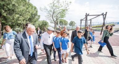 Orhan Kemal İlköğretim Okulu inşaatı yükseliyor