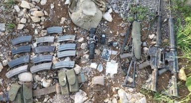 Pençe-Kilit Operasyonu'nda teröristlere ait silah ve mühimmat ele geçirildi