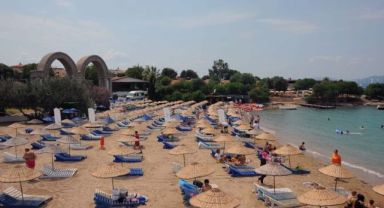 Seferihisar'ın plajları yaza hazırlanıyor