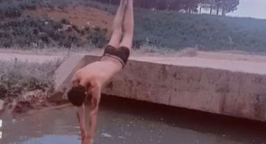 TikTok videosu çekmek için atladığı su kanalından cansız bedeni çıkartıldı