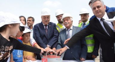 Torbalı'da spor kompleksi temel atma töreni