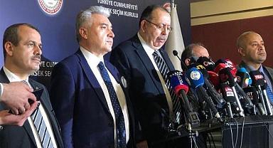 YSK Başkanı Yener: Şu ana kadar yüzde 25 oranında veri akışı olmuştur