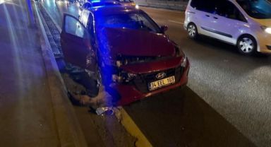 4 araç ve 1 motosiklet kazaya karıştı: 4 yaralı