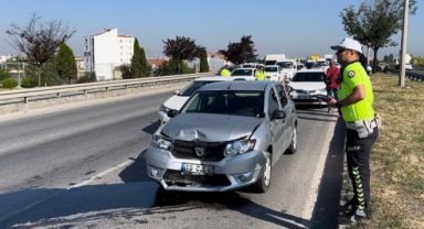 9 aracın karıştığı kazada: 5 yaralı