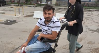 Acemi kasaplar hastanelik oldu