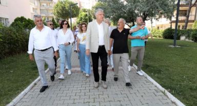 Başkan Engin mahalle gezilerine devam ediyor