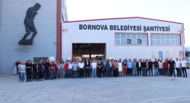 Başkan İduğ, personeliyle bayramlaştı