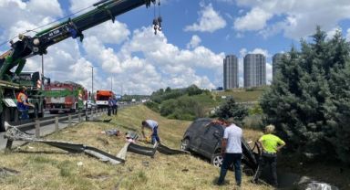 Bayram öncesi mezarlık ziyareti yolunda kaza: 1'i ağır 6 yaralı